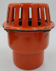 WATER PUMP FOOT VALVE 6" METAL ORANGE STRAINER