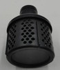 WATER PUMP STRAINER 3" BLACK PLASTIC FLAT TOP