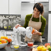 CITRUS JUICER WITH STRAINER ATTACHMENT KITCHENAID JE WHITE