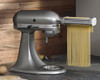3-PIECE PASTA ROLLER & CUTTER ATTACHMENT KITCHENAID KSMPRA STAINLESS STEEL