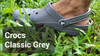 Footwear Crocs Unisex Classic Grey