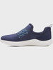 Footwear Women Clarks Sneaker Nova Way Stone / Navy