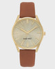 Watch Nine West Strap Tan 1996CHCM