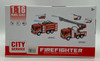TOY FIRE FIGHTING TRUCK CITY RESCUE SERVICE 1:16 SCALE WENYI OPEN DOOR FRICTION POWERED WY351B CXL200-7D