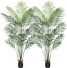 DECORATION PLANT CROSOFMI ARTIFICIAL ARECA PALM 6.5FT 2 PACK