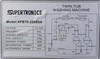WASHING MACHINE SUPERTRONICS XPB70-2208SA