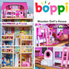 TOY DOLL HOUSE EDUFUN 22049 WOODEN 59X33X90CM