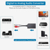 AUDIO CONVERTER OPTICAL TO RCA AUTOUTLET EFU048 192K
