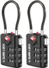 Travel Lock Sure Lock TSA 2Pack Black