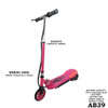 KIDS SCOOTER 2 WHEEL ELECTRIC BATTERY POWERED AB38 AB39 AB40 AB41