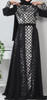 Dress Evening Occasion Sequins Black / Silver / Black / 42