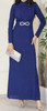 Dress Evening Shimmer Royal Blue