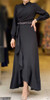 Dress Faux Wrap Purple / Pink / Black / Navy Blue