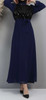 Dress Evening Occasion Navy Sequin