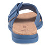 Footwear Clarks Women's Step June Shell Sandal Blue Synthetic