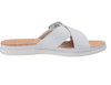 Footwear Clarks Women's Step June Shell Sandal White Synthetic