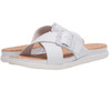 Footwear Clarks Women's Step June Shell Sandal White Synthetic