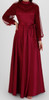 Dress Evening Occasion Satin Gold / Blush / Burgandy / Black
