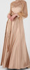Dress Evening Occasion Satin Gold / Blush / Burgandy / Black