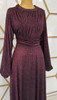 Dress Evening Lined Mint / Baby Pink Sparkle