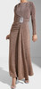 Dress Evening Occasion Copper