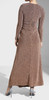 Dress Evening Occasion Copper