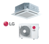 AIR CONDITIONER LG SPLIT CASSETTE 24000BTU 220V INVERTER ATUQ30GPLA4 ATNQ30GPLA4 + PANEL PT-UMC1 PT-MCHW0 KIT