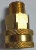 PRESSURE WASHER COUPLER BRASS 3/8" MALE NP