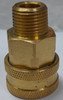 PRESSURE WASHER COUPLER BRASS 3/8" MALE NP