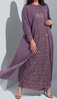 Gown Abaya Evening Dress Occasion Plus