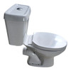 TOILET SET TWYFORD CLOSED COUPLED WHITE BUTTON FLUSH