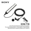 MICROPHONE SONY ECM-77B LAVALIER XLR