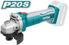 ANGLE GRINDER TOTAL UTAGLI1151 CORDLESS LITHIUM-ION BATTERY 20V