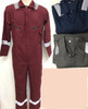WORK OVERALL OIL COAT GREEN LONG SLEEVE REFLECTIVE 1015-9