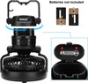 TORCH LIGHT LED 2IN1 CAMPING FAN ODOLAND