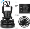 TORCH LIGHT LED 2IN1 CAMPING FAN ODOLAND
