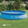 POOL INTEX 28131EH 12' X 30" EASY SET W/FILTER PUMP