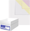 COMPUTER PRINTER PAPER ALLIANCE 9 1/2" X 11 3-PLY 91193 1200PCS PREMIUM CARBONLESS WHITE CANARY PINK