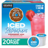 k-Cup Pods The Original Donut Shop Iced Refresher Strawberry Acai 20