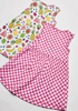 Baby Dress Touch By Armless Print Fruit / Stripe 2pack