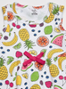 Baby Dress Touch By Armless Print Fruit / Stripe 2pack