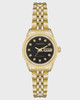 Watch Women Armitron Gold Bracelet Crystal 2475BKGP .
