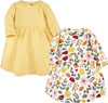Baby Dress Hudson 2Pack Cotton Floral Polka Dots