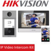 SECURITY ACCESS CONTROL IP VIDEO INTERCOM KIT HIKVISION DS-KIS604-P B O-STD