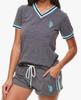 Women PJ/Loungewear Set US Polo Shorts Plus