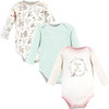 Baby Bodysuit Hudson Long Sleeve 3Pack 24m