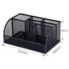 STATIONERY MESH DESK ORGANIZER DELI 8903 METAL