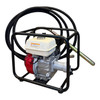 CONCRETE VIBRATOR BLACK + POKER 8M 25FT HONDA GX160 GAS 5.5HP
