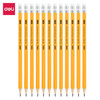 STATIONERY PENCIL DELI 7079 HB = 2 WRITTING CREATIVITY GRAPHITE PENCIL 12PCS BOX