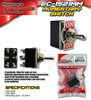 SWITCH NIPPON AMERICA EC-1521MM ON/OFF/ON TOGGLE 20A 6PIN MOMENTARY